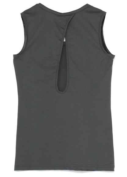 40/2 Cotton Plain stitch Back Open Tank