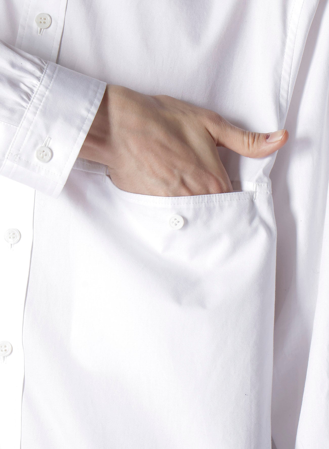 100/2 BROAD SHIRT WITH PANEL POCKET