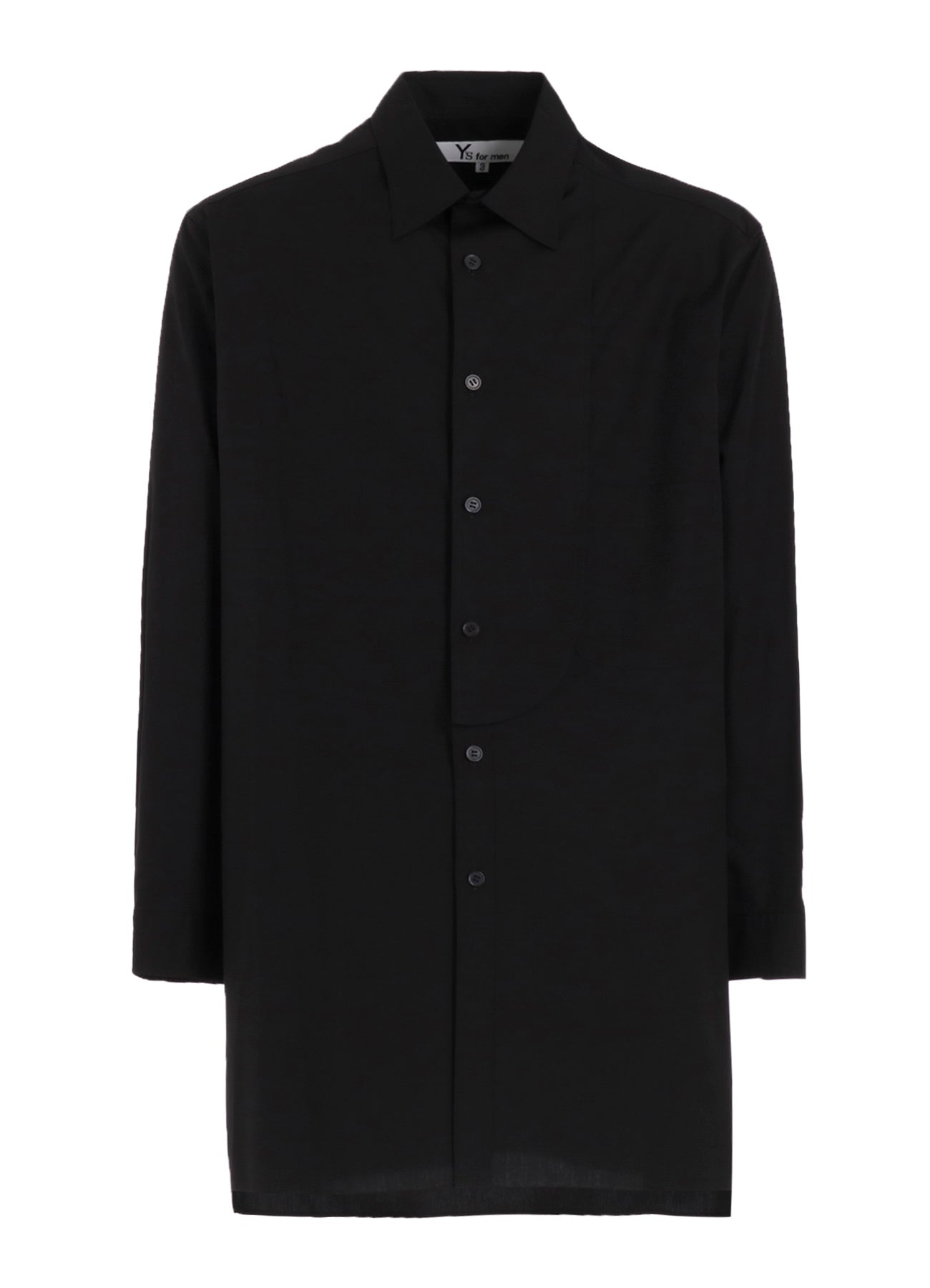 100/2 BROAD SHIRT WITH FRONT LEFT LAYER