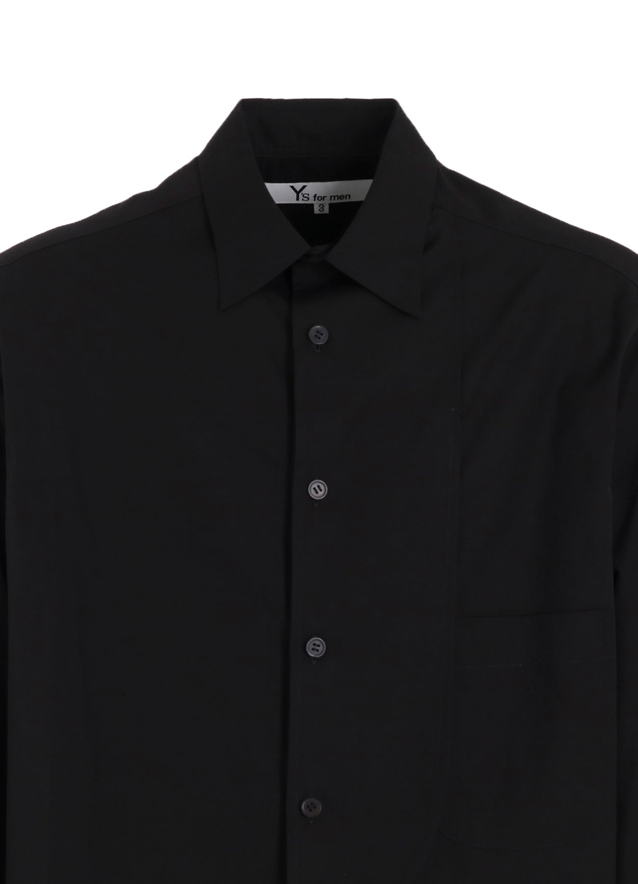 100/2 BROAD SHIRT WITH FRONT LEFT LAYER