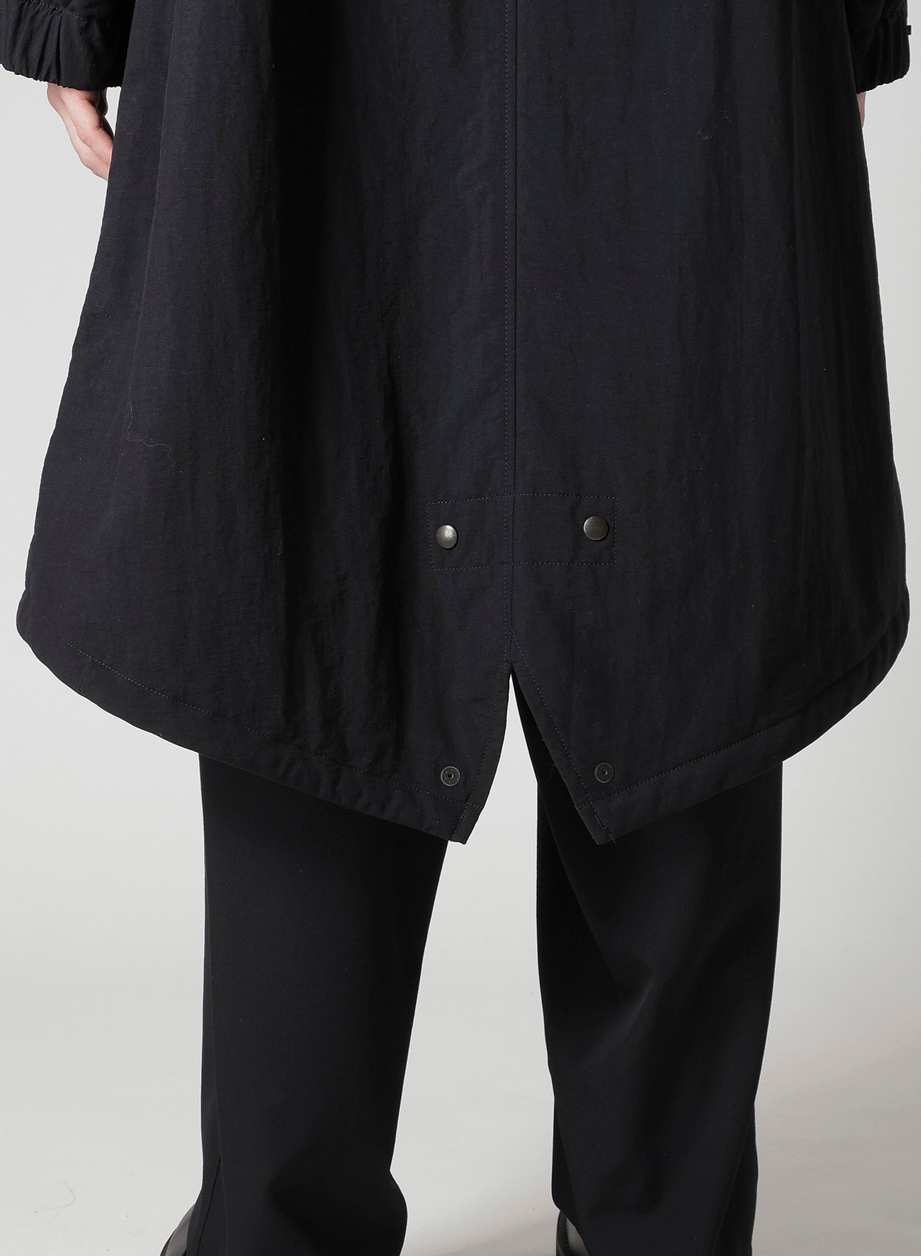 NYLON TASLAN MOD COAT WITH THINSULATE