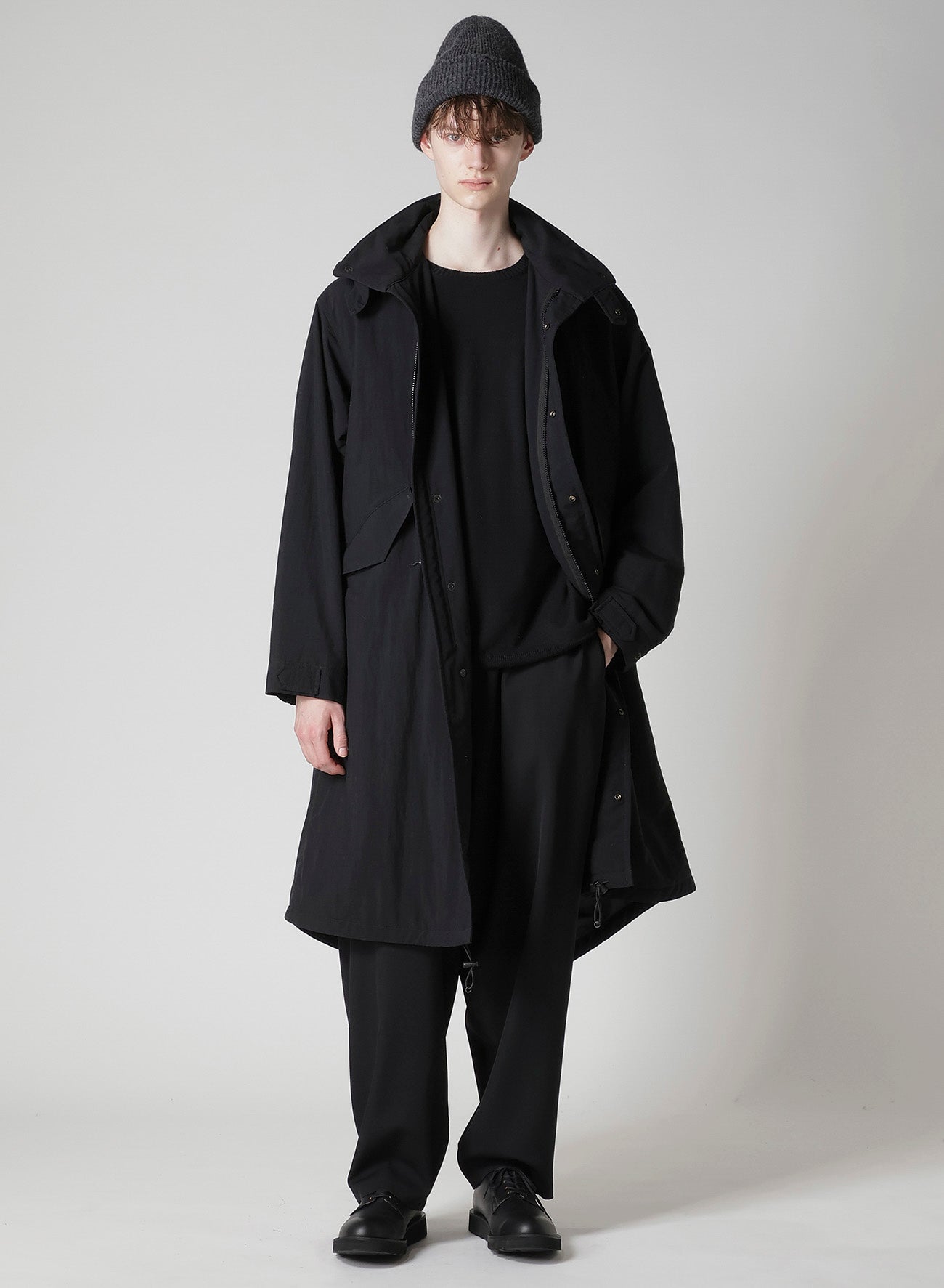 NYLON TASLAN MOD COAT WITH THINSULATE