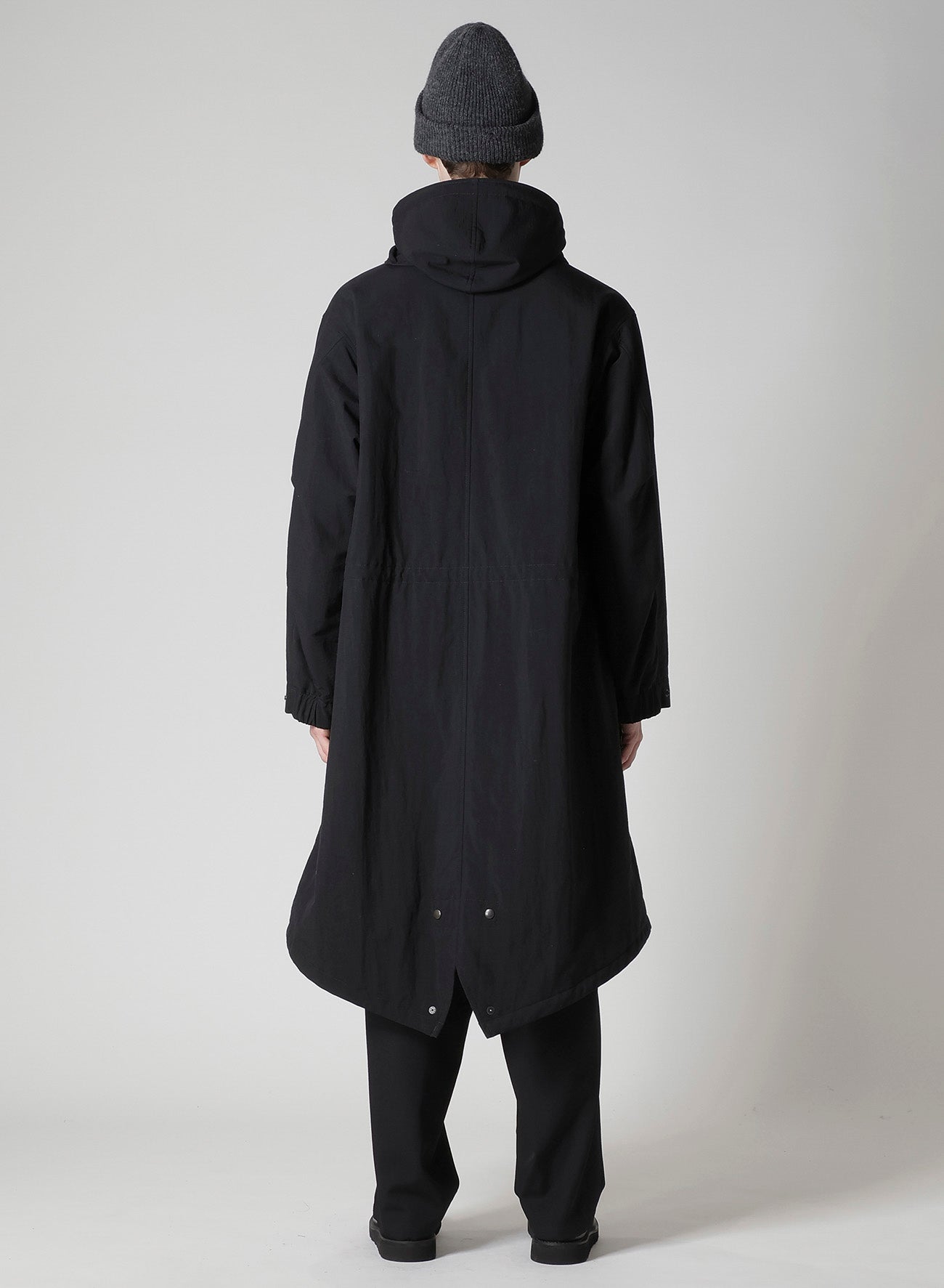 NYLON TASLAN MOD COAT WITH THINSULATE
