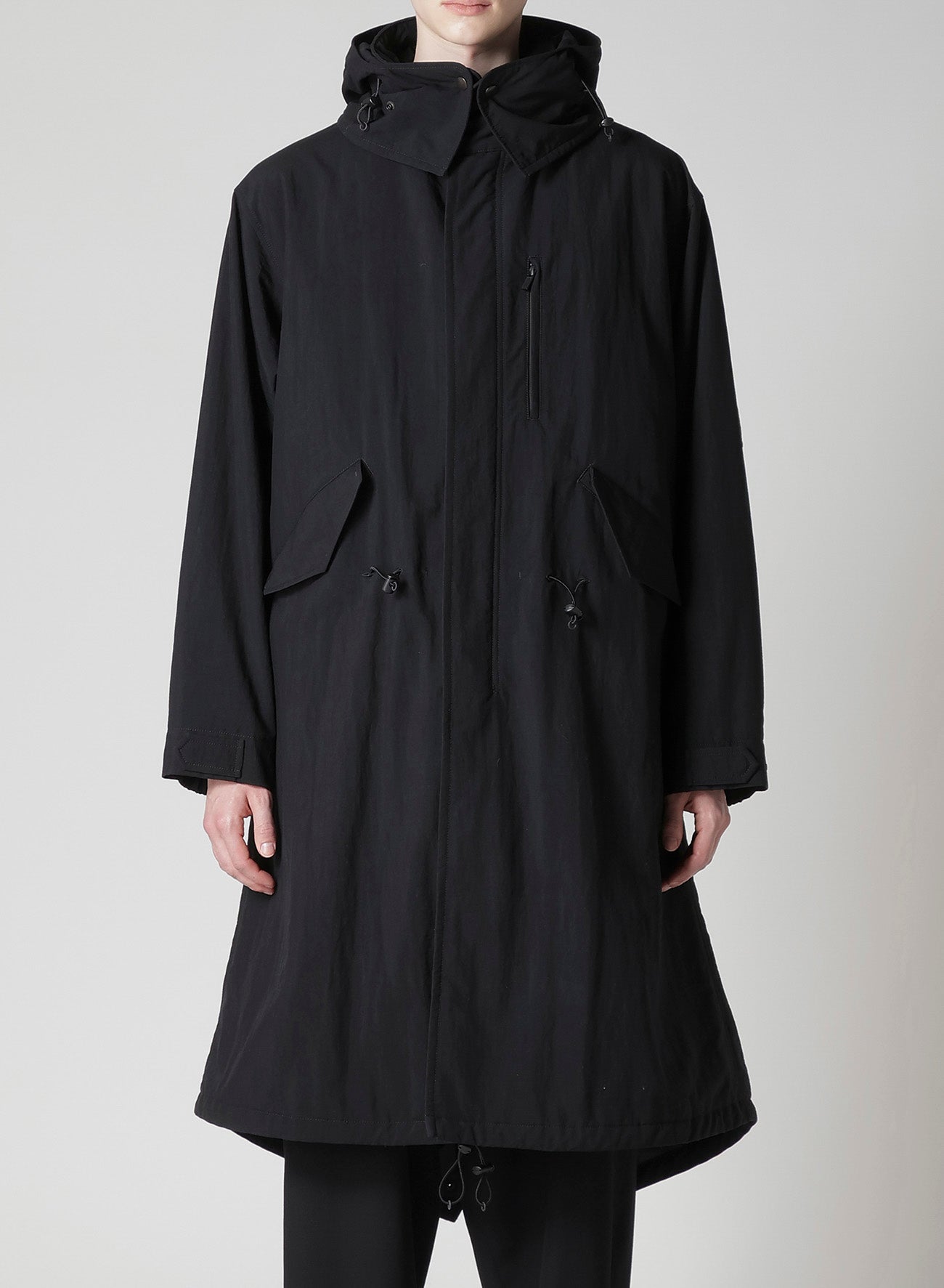 NYLON TASLAN MOD COAT WITH THINSULATE