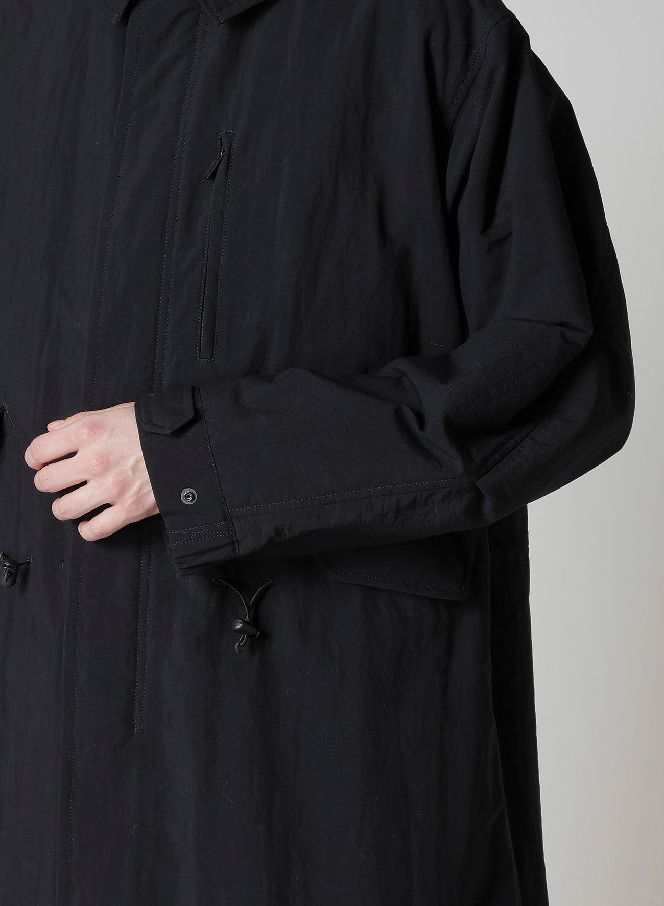 NYLON TASLAN MOD COAT WITH THINSULATE