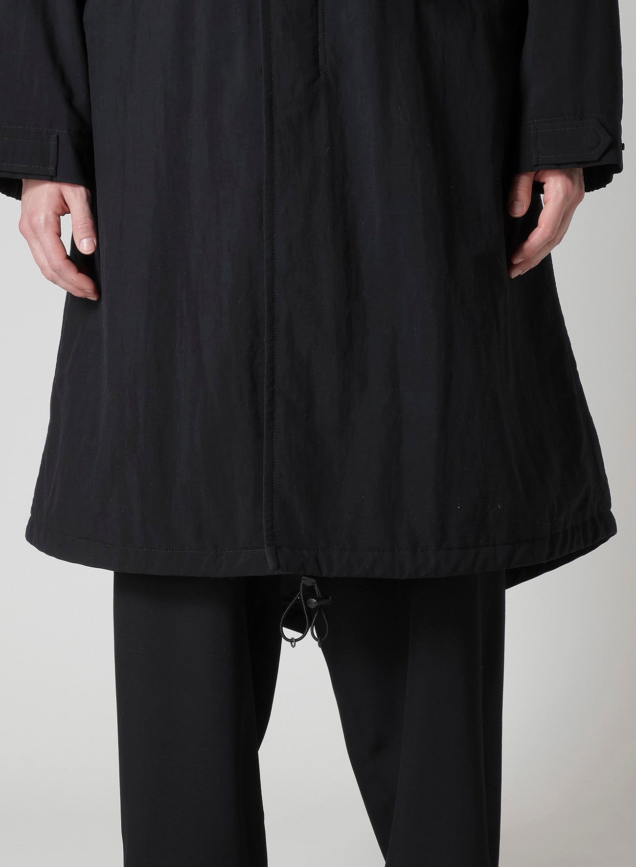 NYLON TASLAN MOD COAT WITH THINSULATE