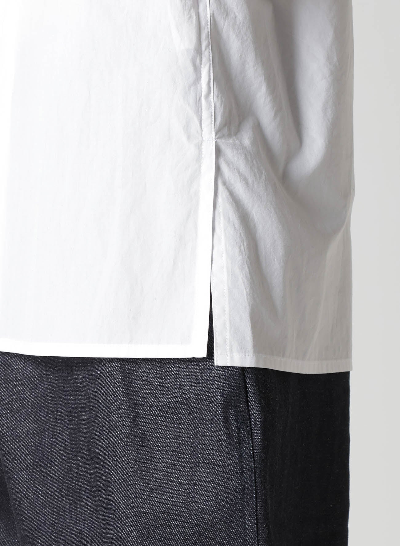 100/2 BROAD PANEL STAND COLLAR SHIRT