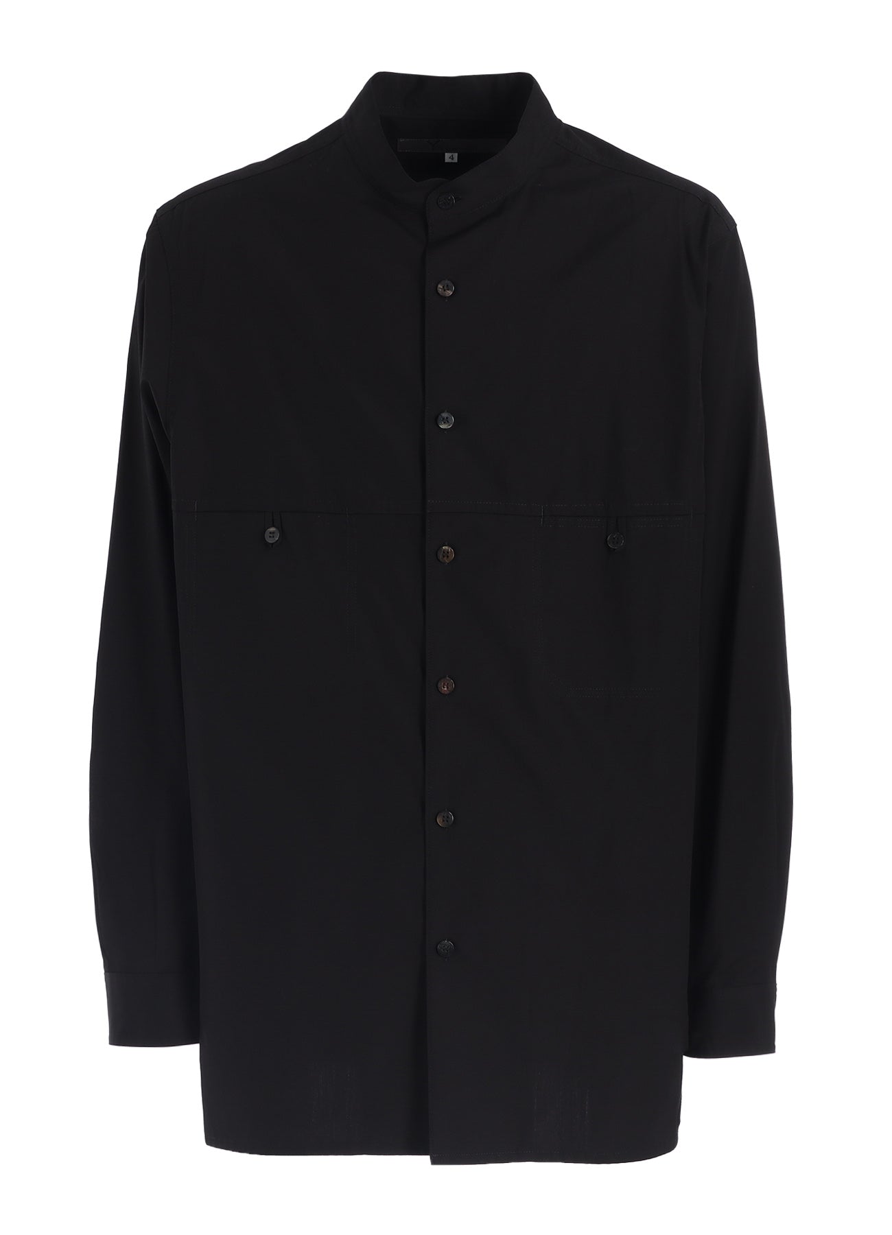 100/2 BROAD PANEL STAND COLLAR SHIRT