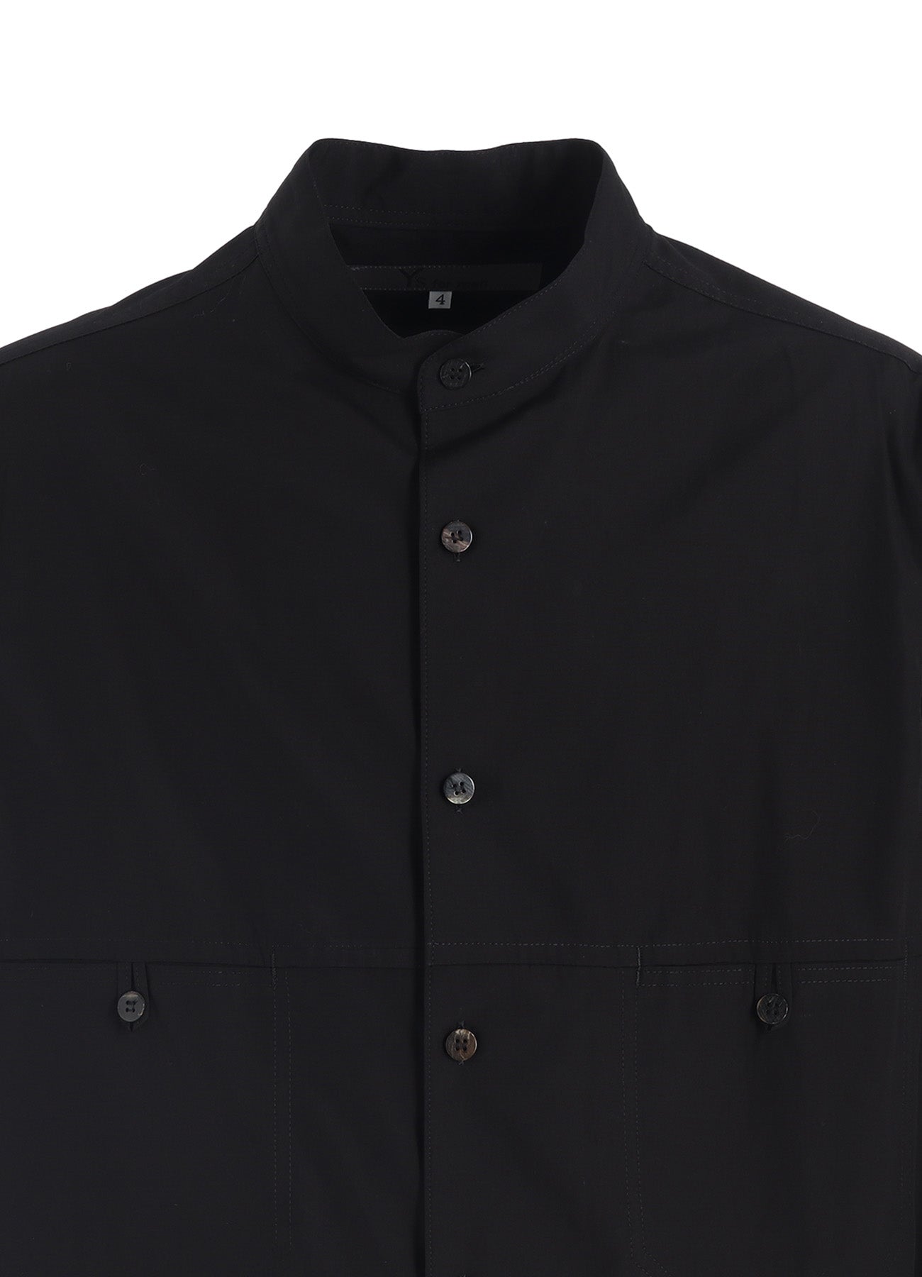 100/2 BROAD PANEL STAND COLLAR SHIRT
