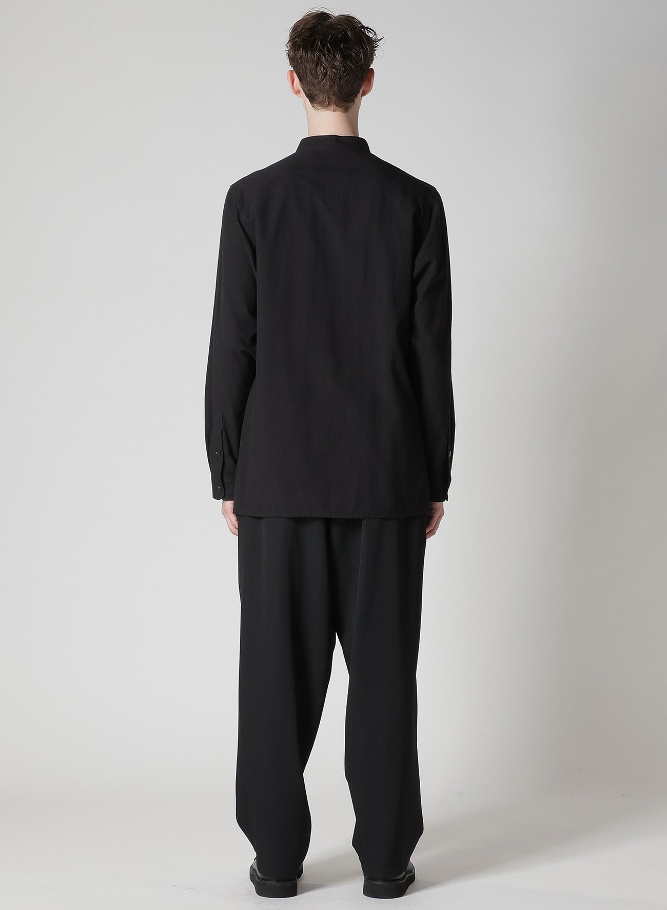 KHADI PANEL STAND COLLAR SHIRT