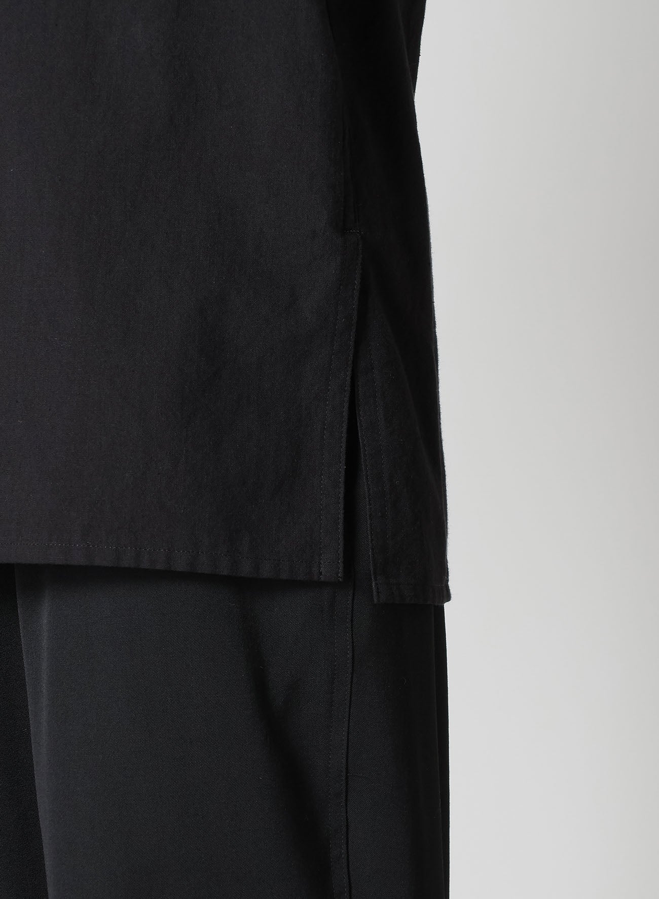 KHADI PANEL STAND COLLAR SHIRT