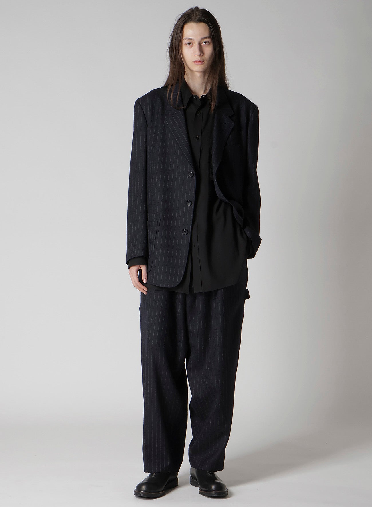 CELLULOSE LAWN DOUBLE-POCKET SHIRT