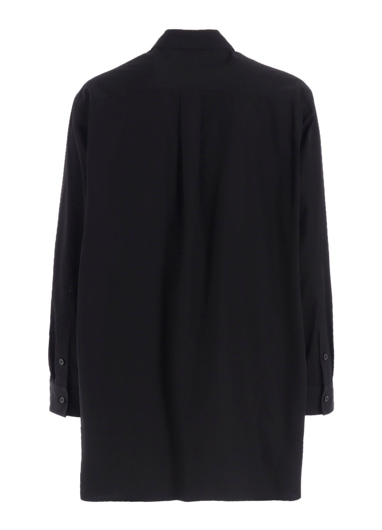 DOUBLE-COLLAR SHIRT IN BROAD AND CELLULOSE – GRAY LOTUS