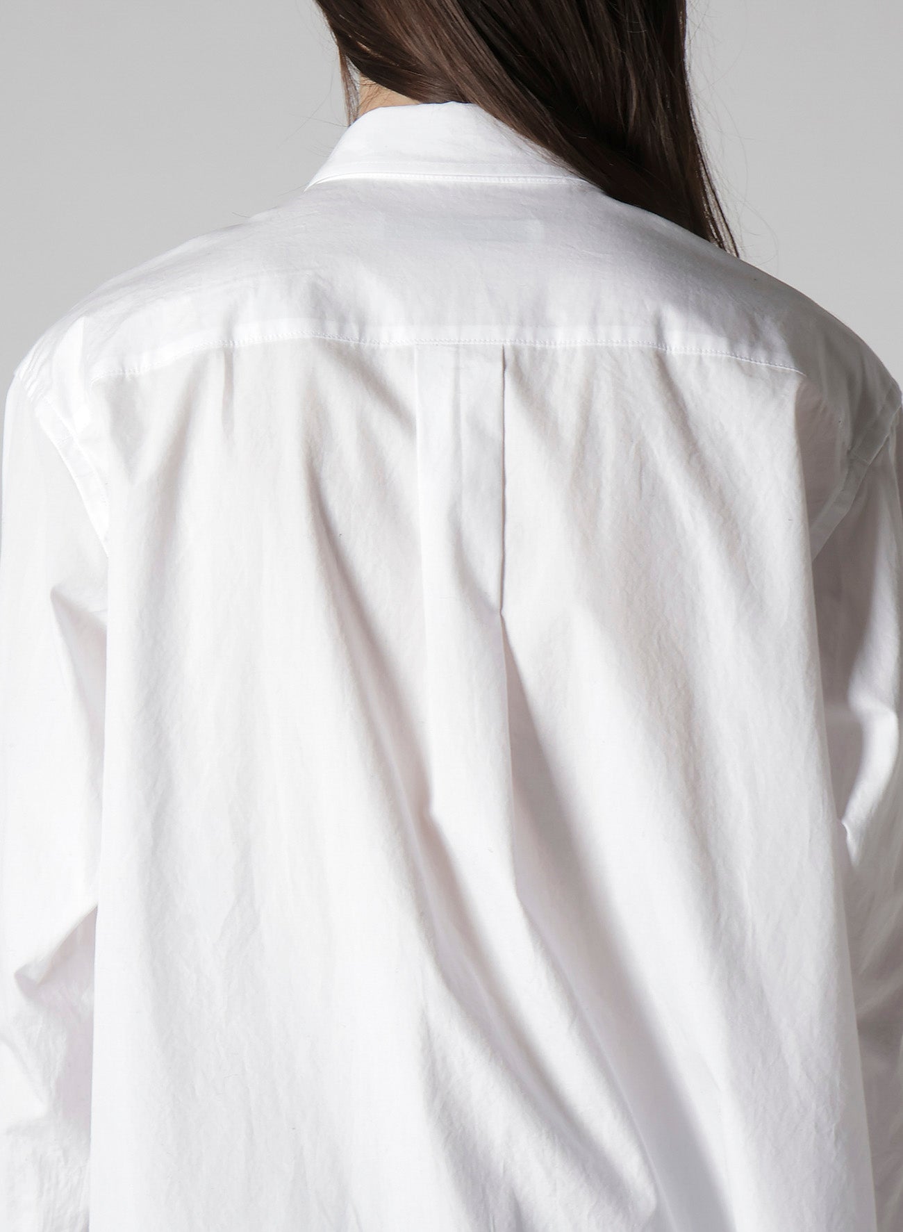 TRIPLE COLLAR SHIRT IN BROAD AND CELLULOSE – PINK FLOWER