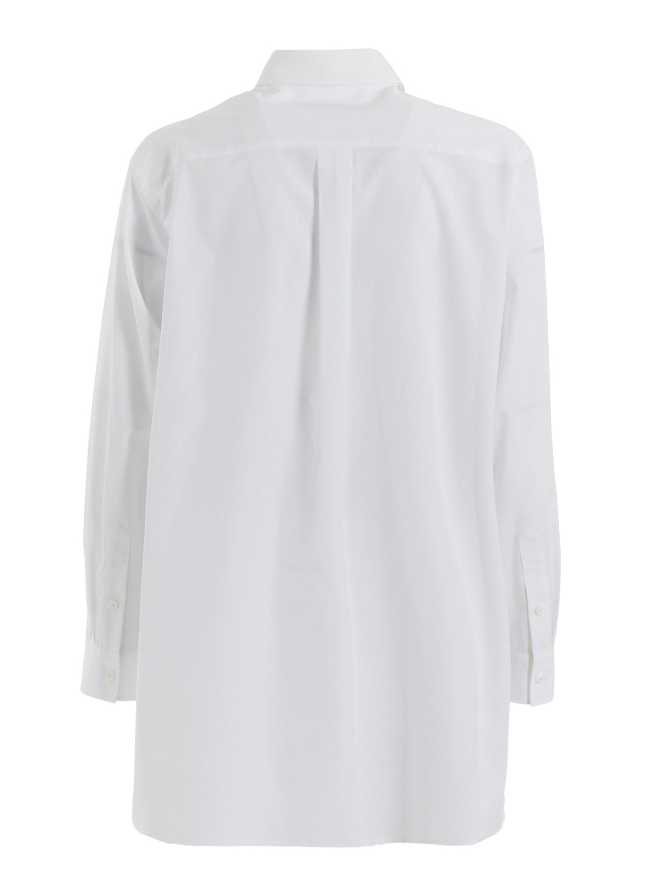 OVERSIZED SILHOUETTE SHIRT IN BROAD AND CELLULOSE – TWO FLOWERS