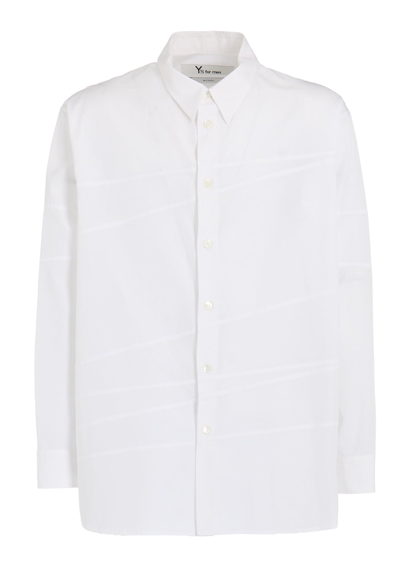 【Y's for men × MASSES】COTTON BROAD PANEL DESIGNED BLOUSE