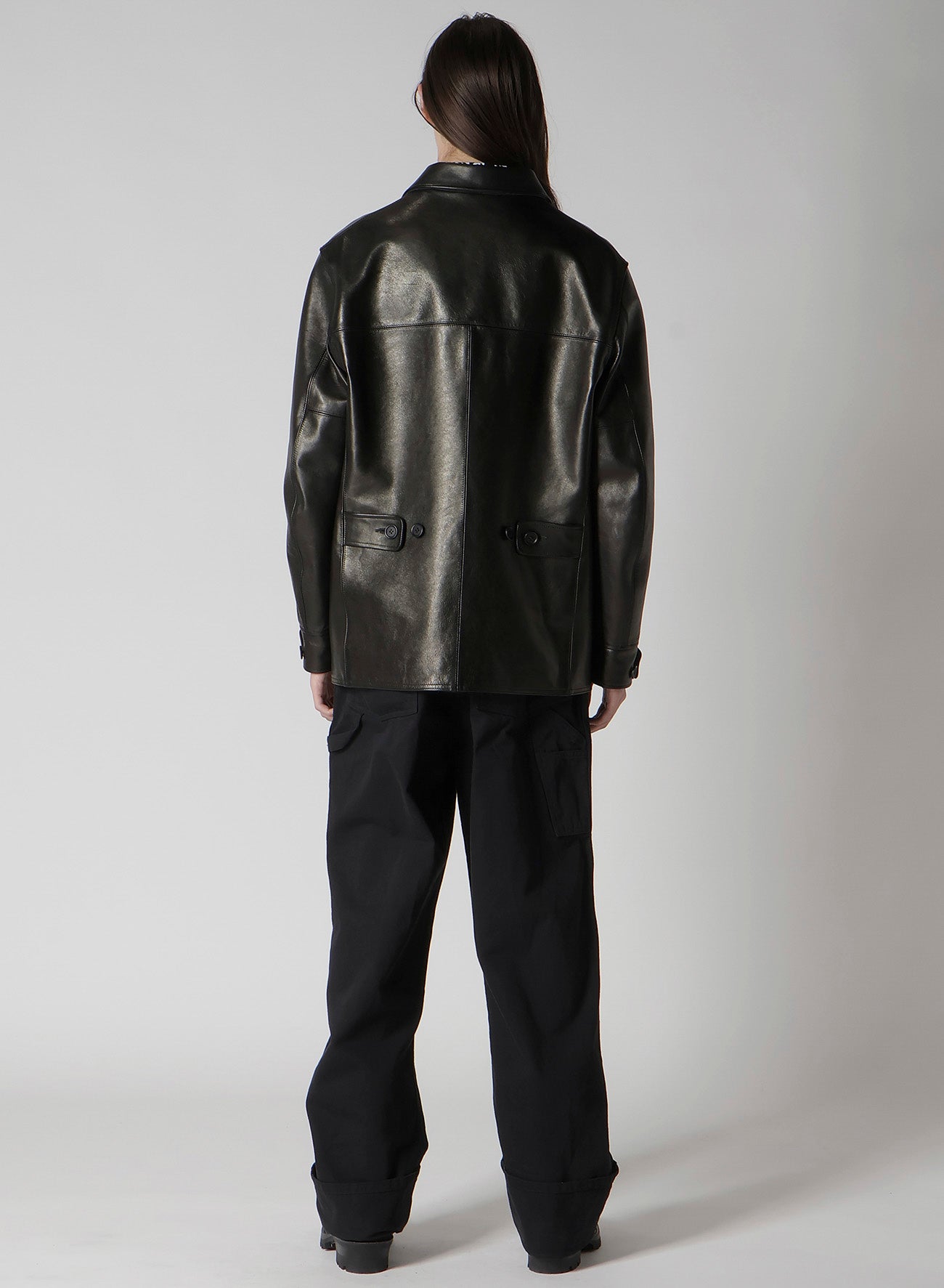 【Y's for men × MASSES】HORSE LEATHER CAR COAT
