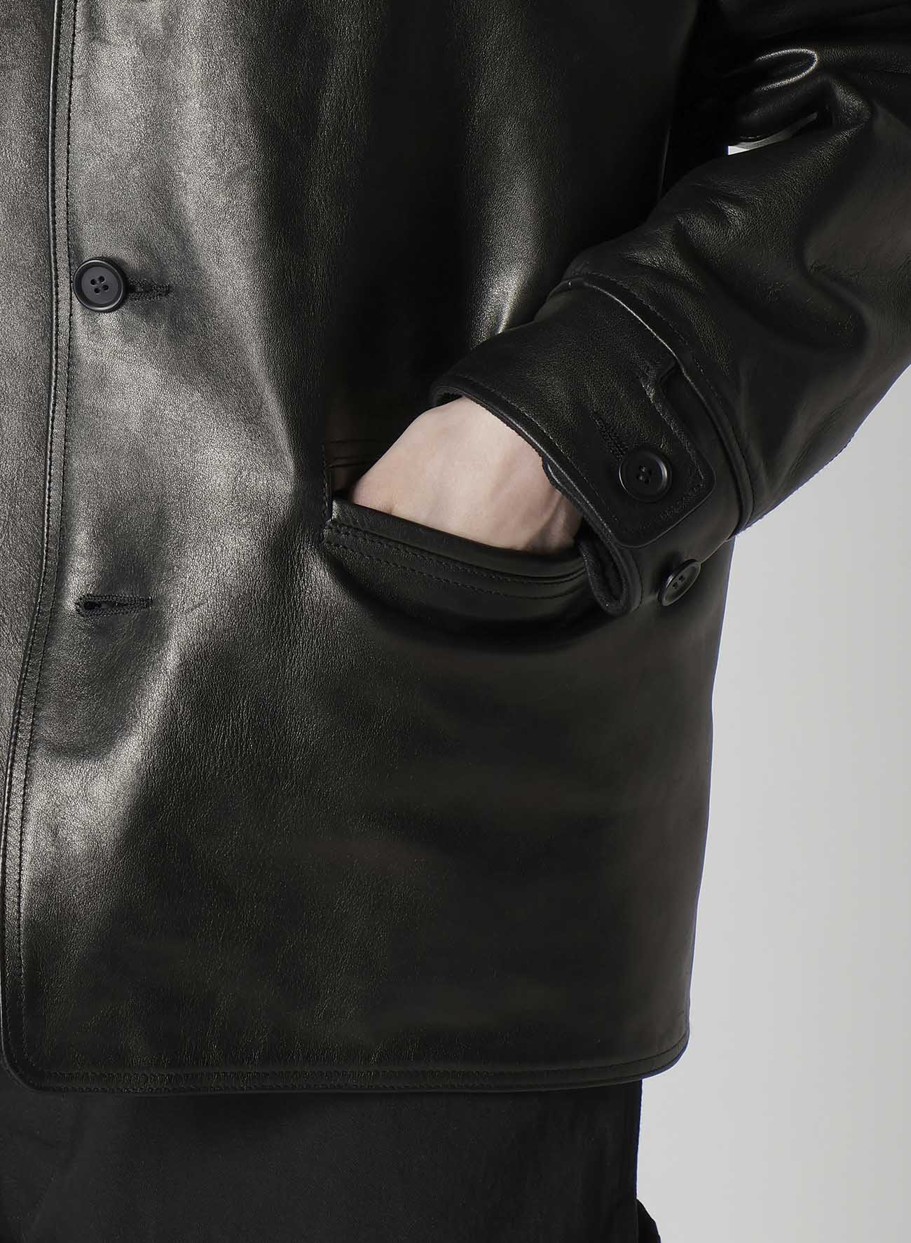 【Y's for men × MASSES】HORSE LEATHER CAR COAT