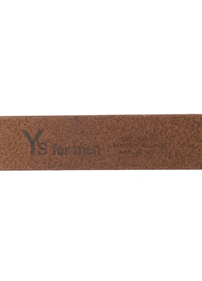 CHROMEXCEL LEATHER PLAIN BROWN BELT