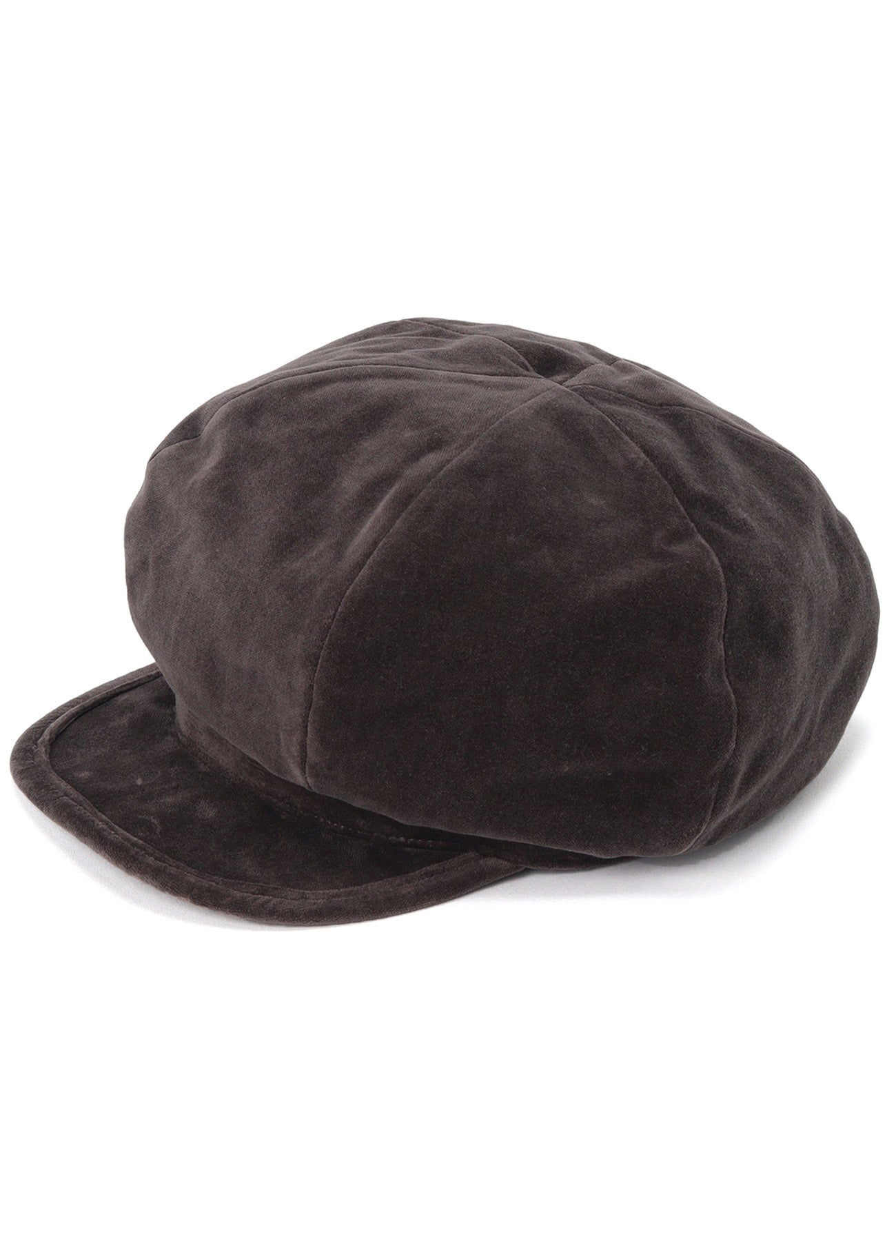 COTTON VELVET CASQUETTE