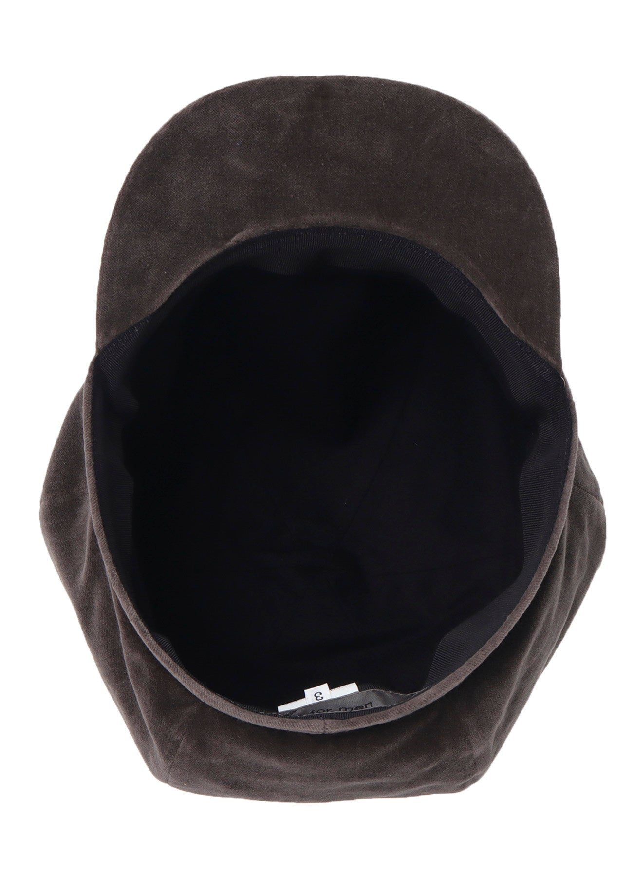 COTTON VELVET CASQUETTE