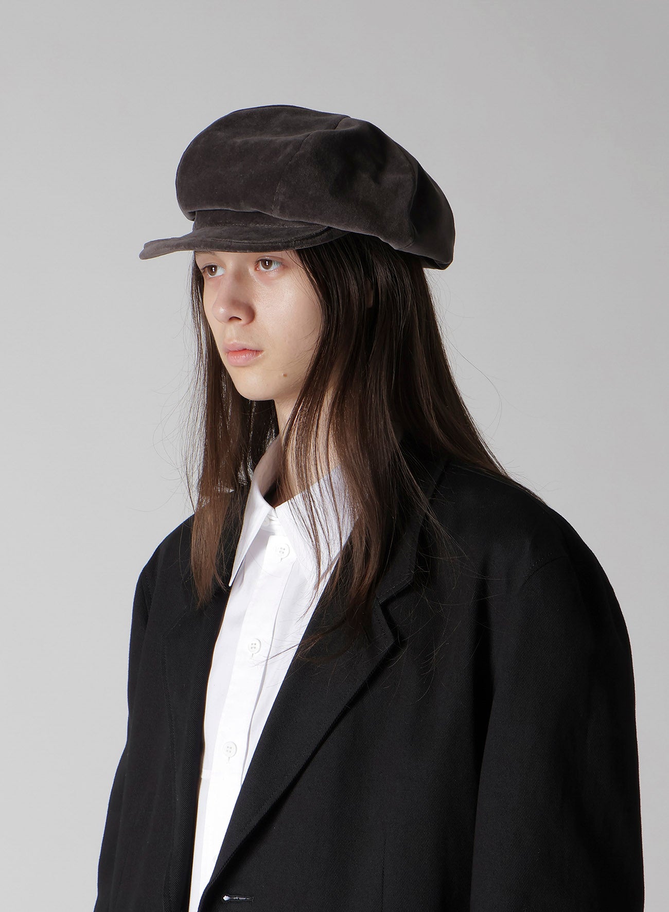 COTTON VELVET CASQUETTE
