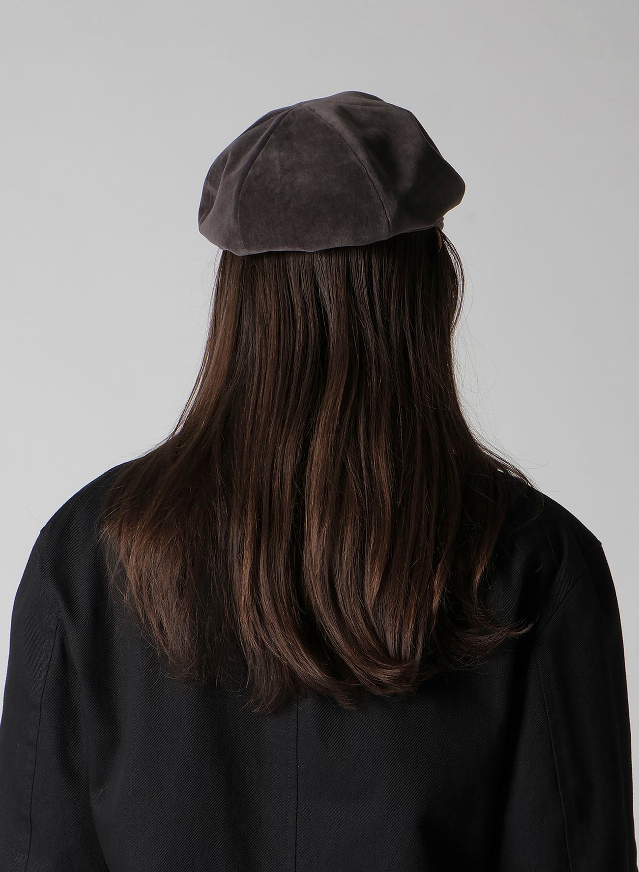 COTTON VELVET CASQUETTE
