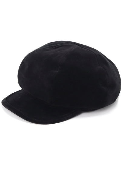 COTTON VELVET CASQUETTE