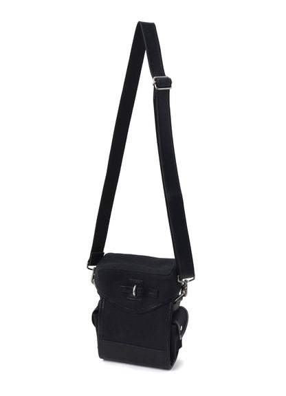 NO.8 BLACK CANVAS MILITARY POACH