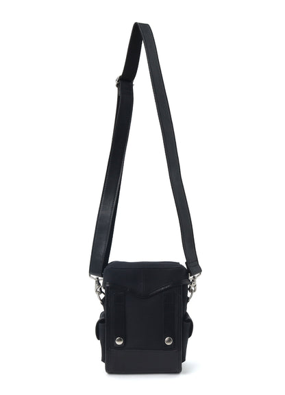 NO.8 BLACK CANVAS MILITARY POACH