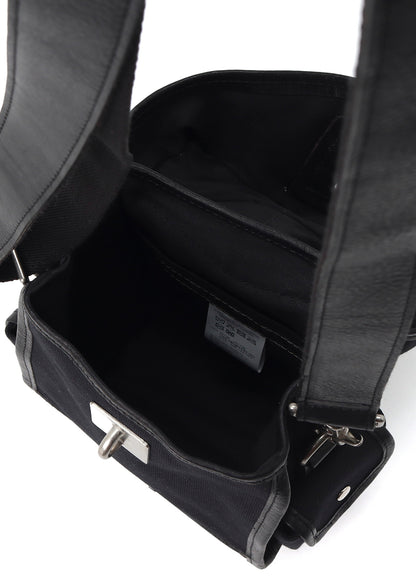 NO.8 BLACK CANVAS MILITARY POACH