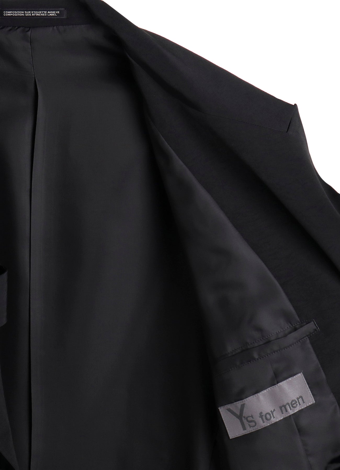 TA TUXEDO JACKET WITH RIGHT LAPEL TAB DESIGN