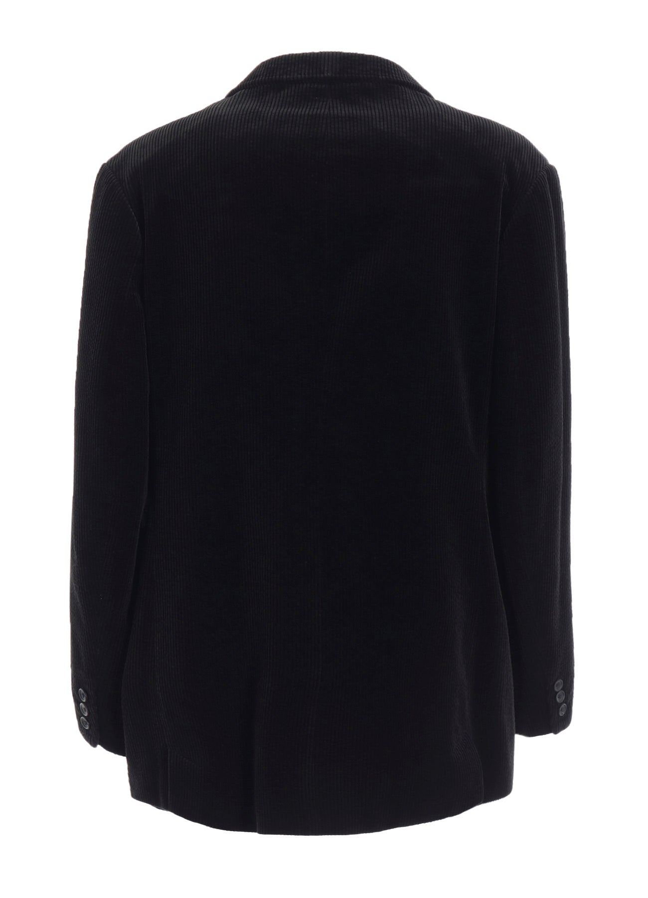 3-BUTTON JACKET WITH CORDUROY