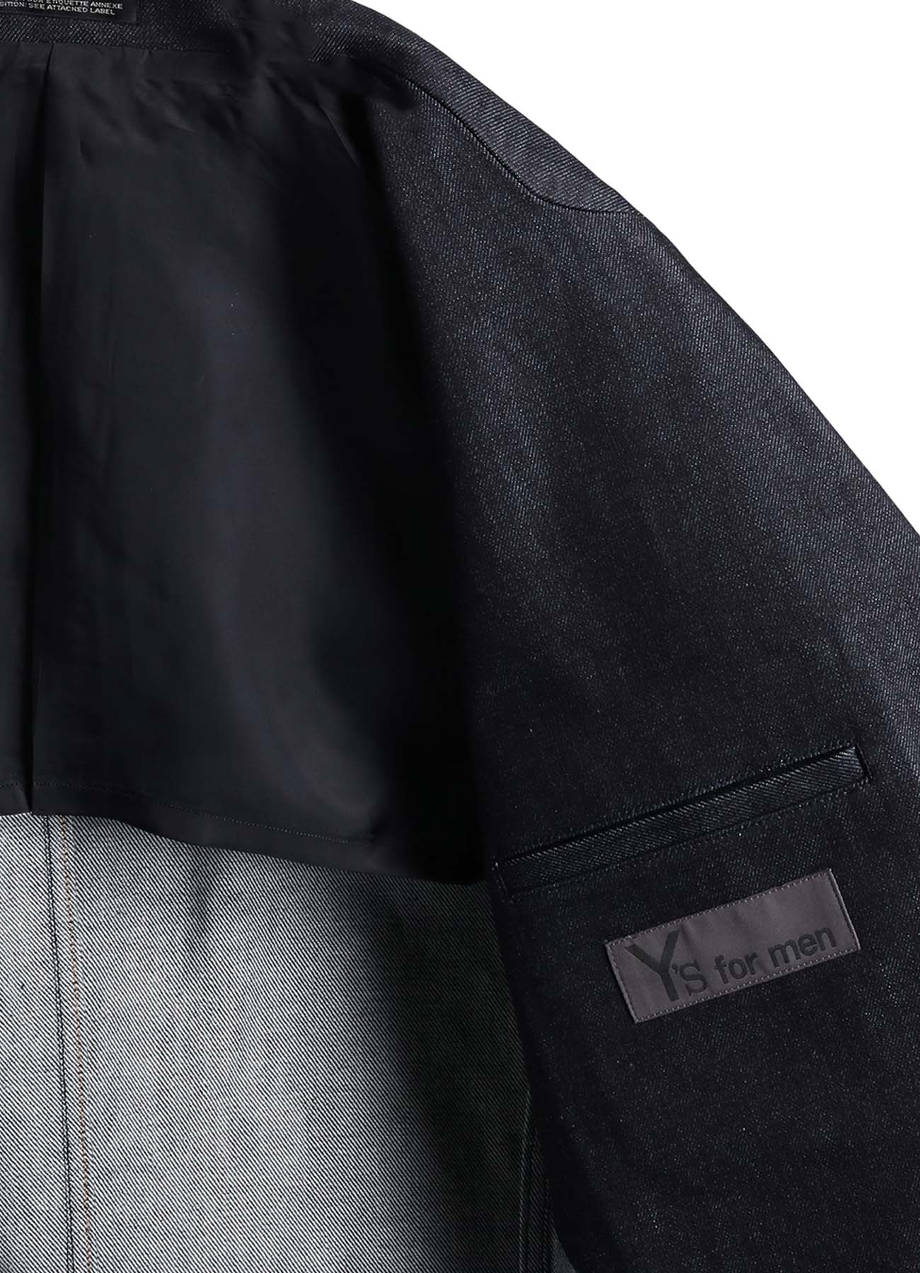 13oz DENIM JACKET WITH HEM LAYER