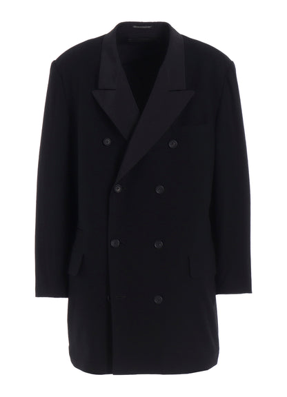 FLANNEL & NYLON RIPSTOP DOUBLE-JACKET