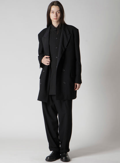 FLANNEL & NYLON RIPSTOP DOUBLE-JACKET