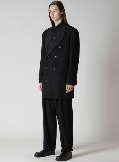 FLANNEL & NYLON RIPSTOP DOUBLE-JACKET