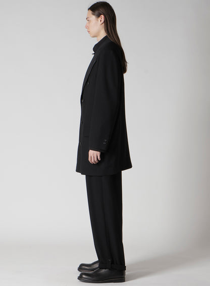 FLANNEL & NYLON RIPSTOP DOUBLE-JACKET