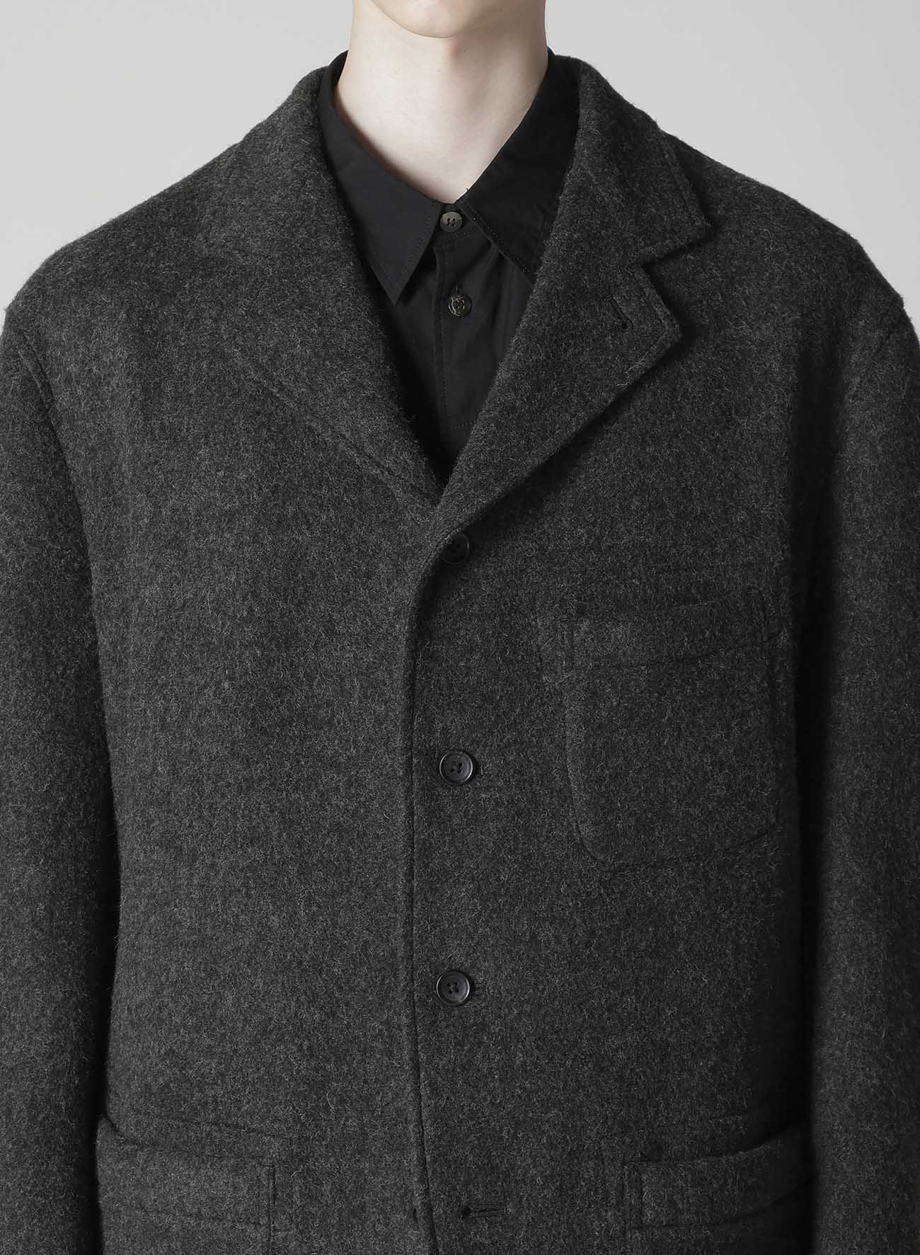 【Y's for men × MASSES】WOOL HERRINGBONE JACKET