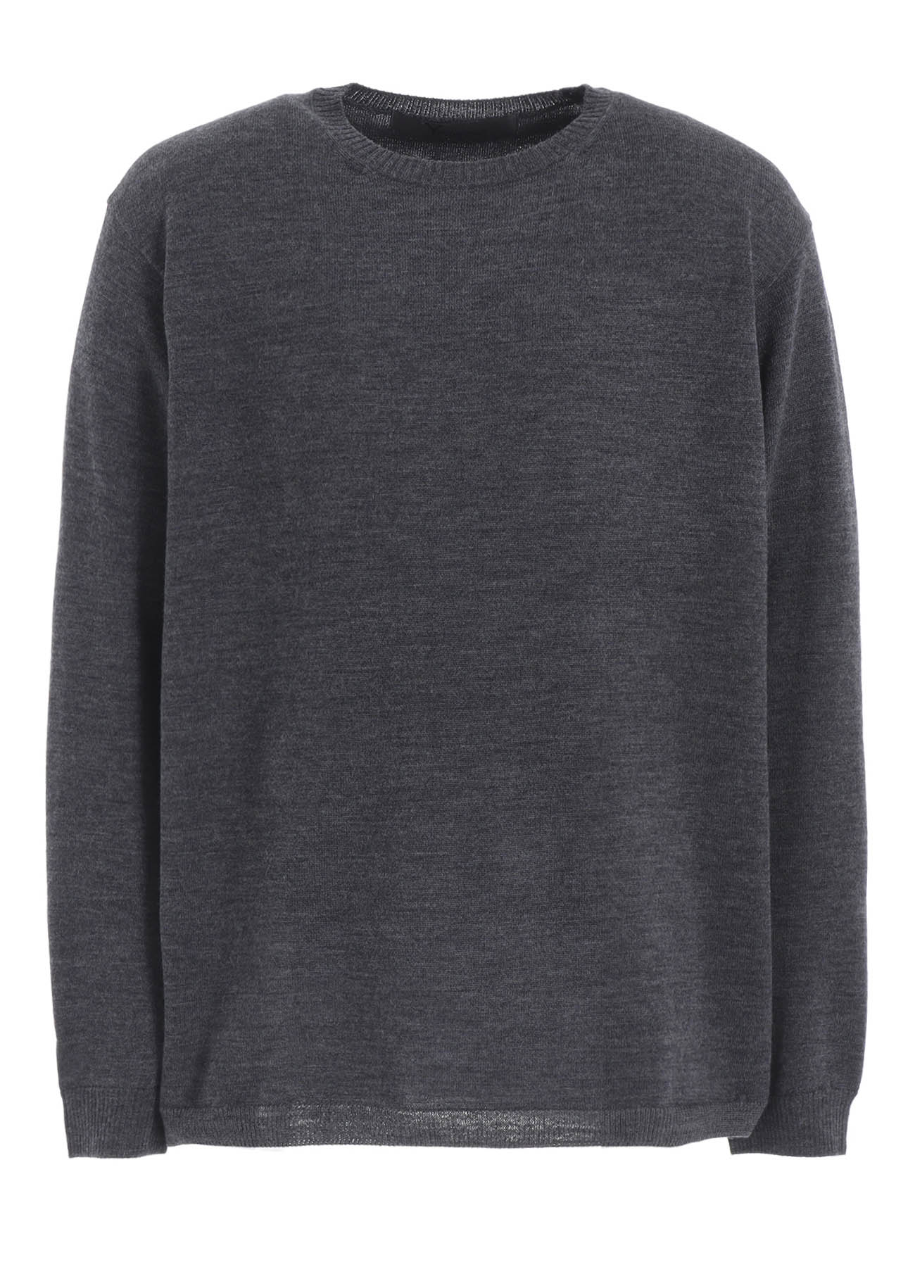 12G1P PLAIN STITCH ROUND NECK PULLOVER