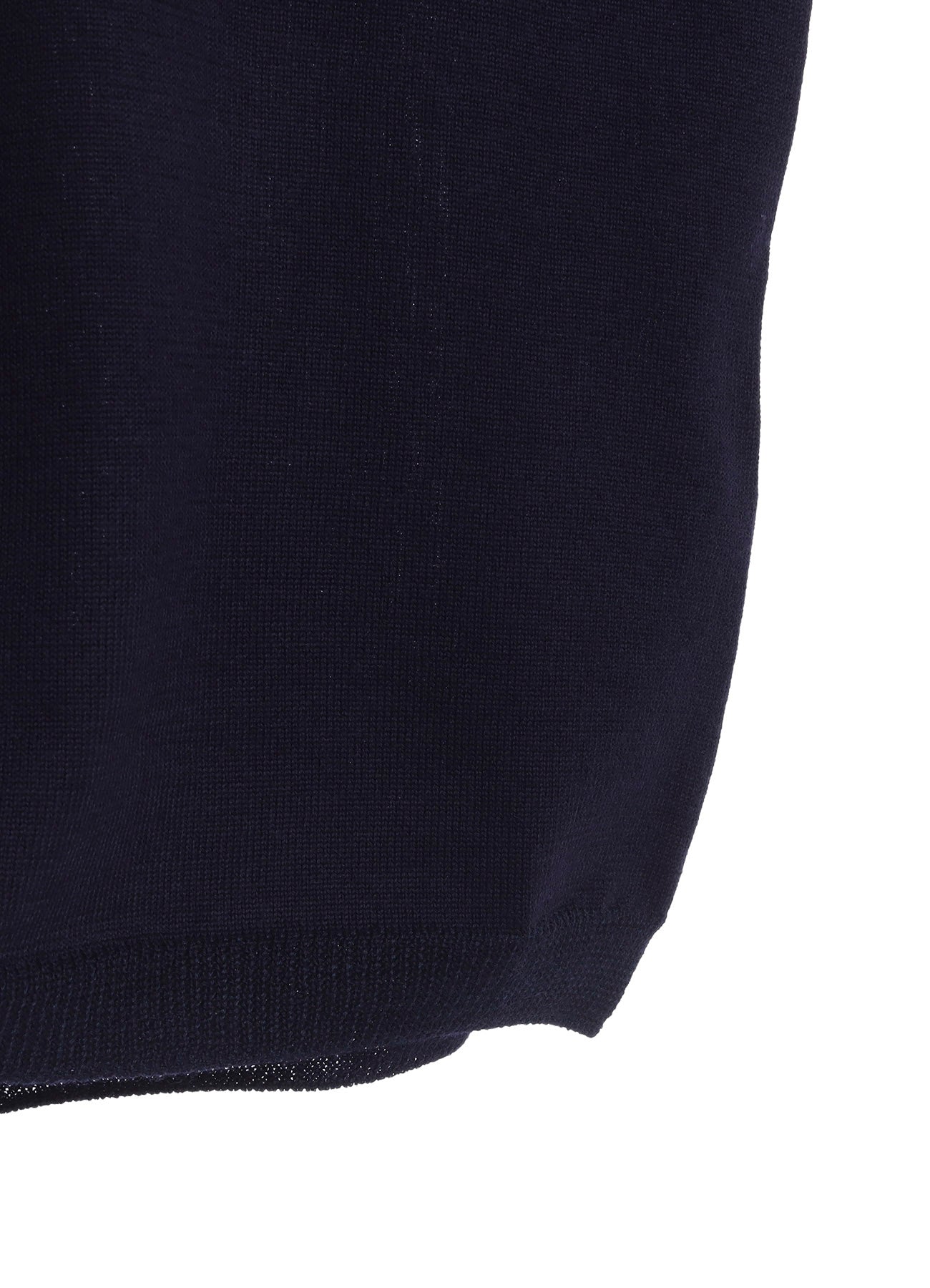 12G1P PLAIN STITCH ROUND NECK PULLOVER