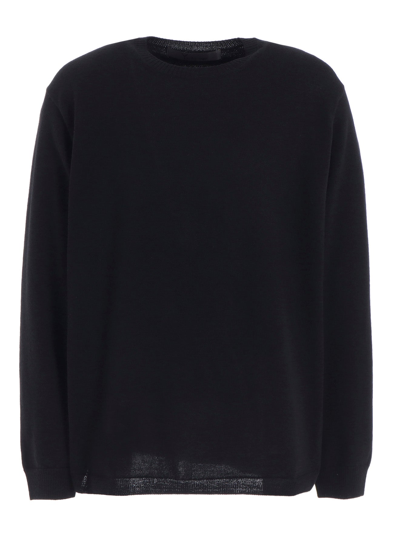 12G1P PLAIN STITCH ROUND NECK PULLOVER