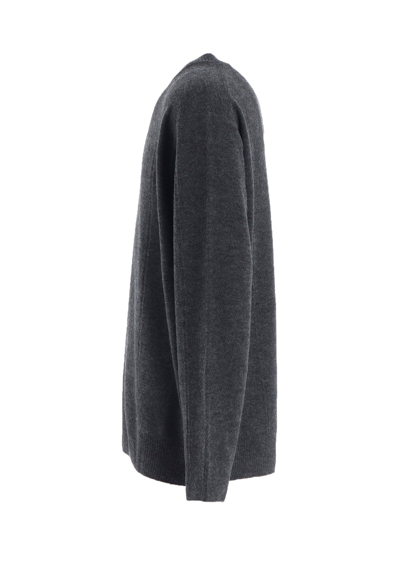 PANEL DESIGN ROUND NECK PULLOVER KNIT