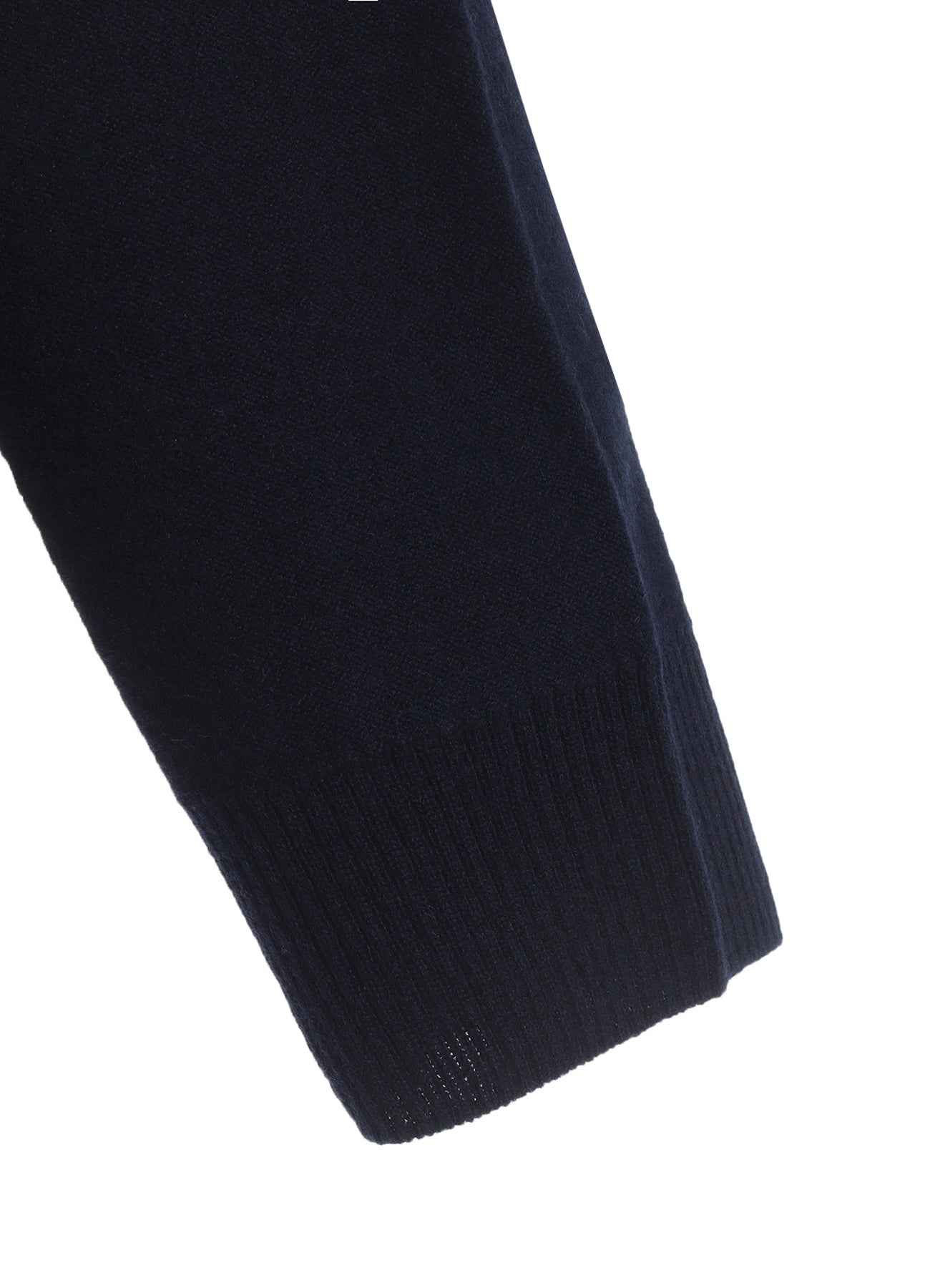 PANEL DESIGN ROUND NECK PULLOVER KNIT