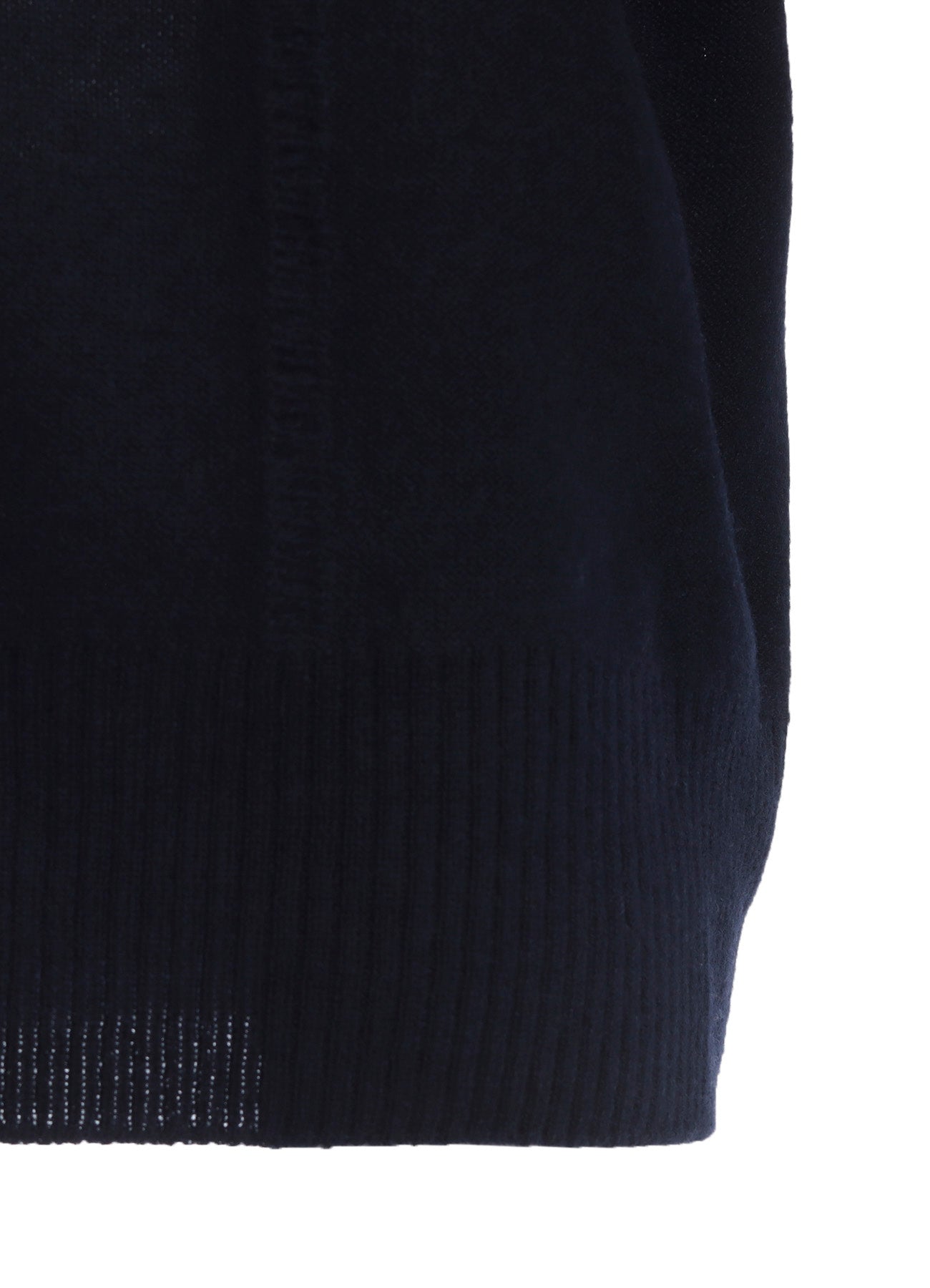 PANEL DESIGN ROUND NECK PULLOVER KNIT