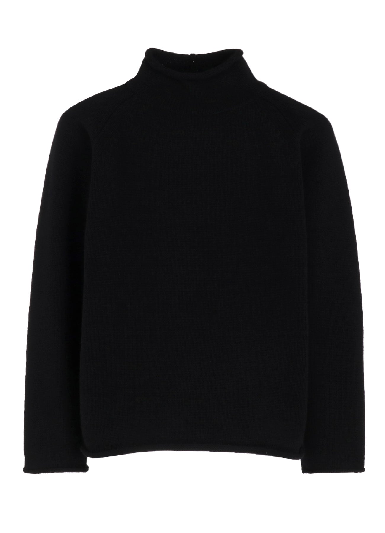 【Y's for men × MASSES】WOOL SINGLE STITCH MOCK NECK PULLOVER