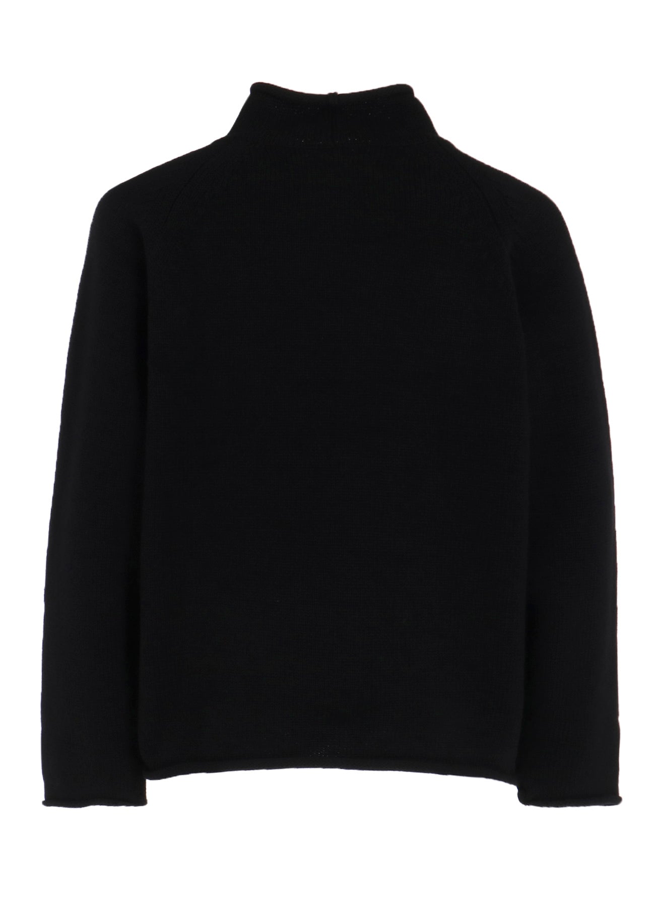 【Y's for men × MASSES】WOOL SINGLE STITCH MOCK NECK PULLOVER