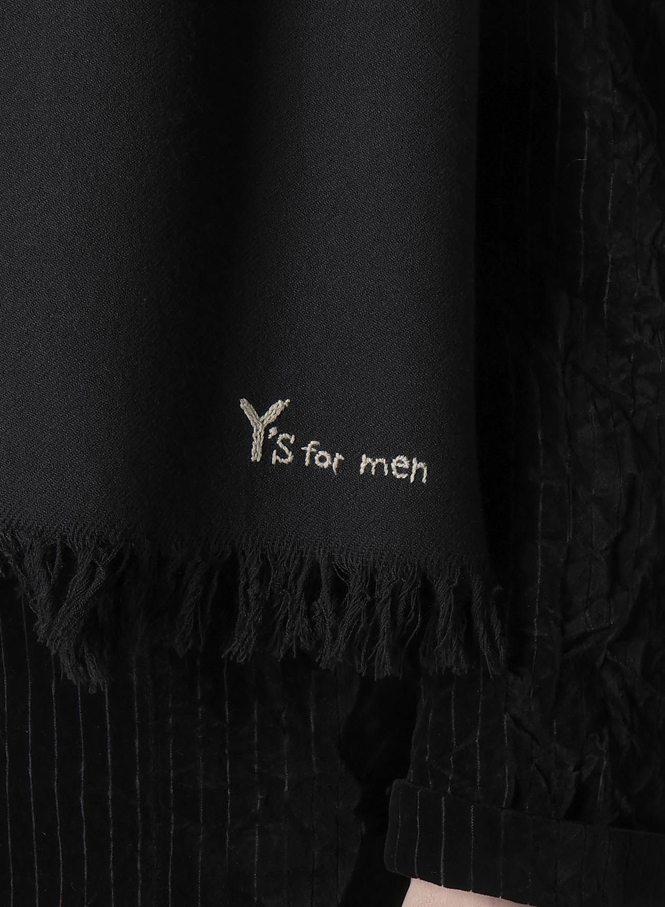 INDIA WOOL TWILL BIG SCARF