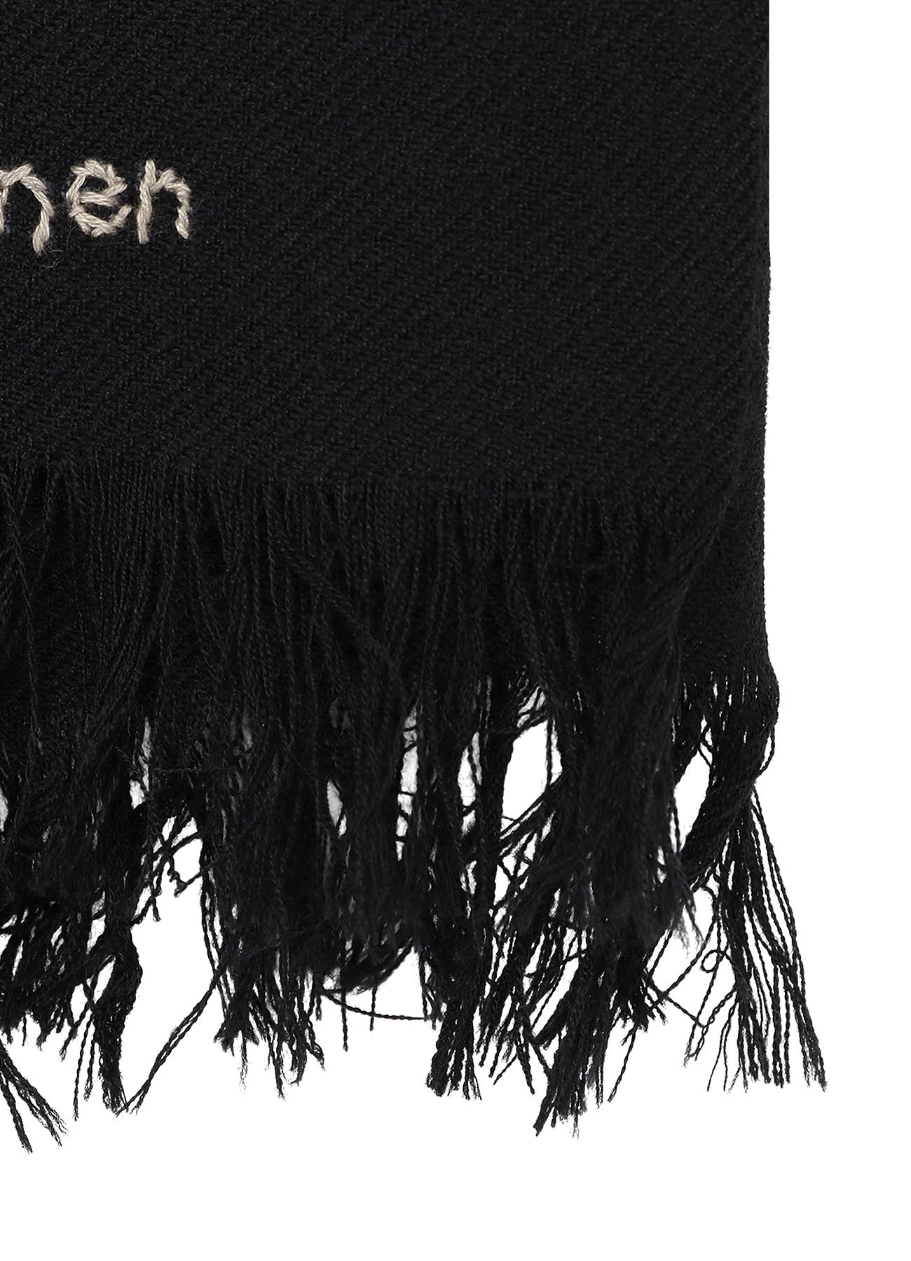 INDIA WOOL TWILL BIG SCARF