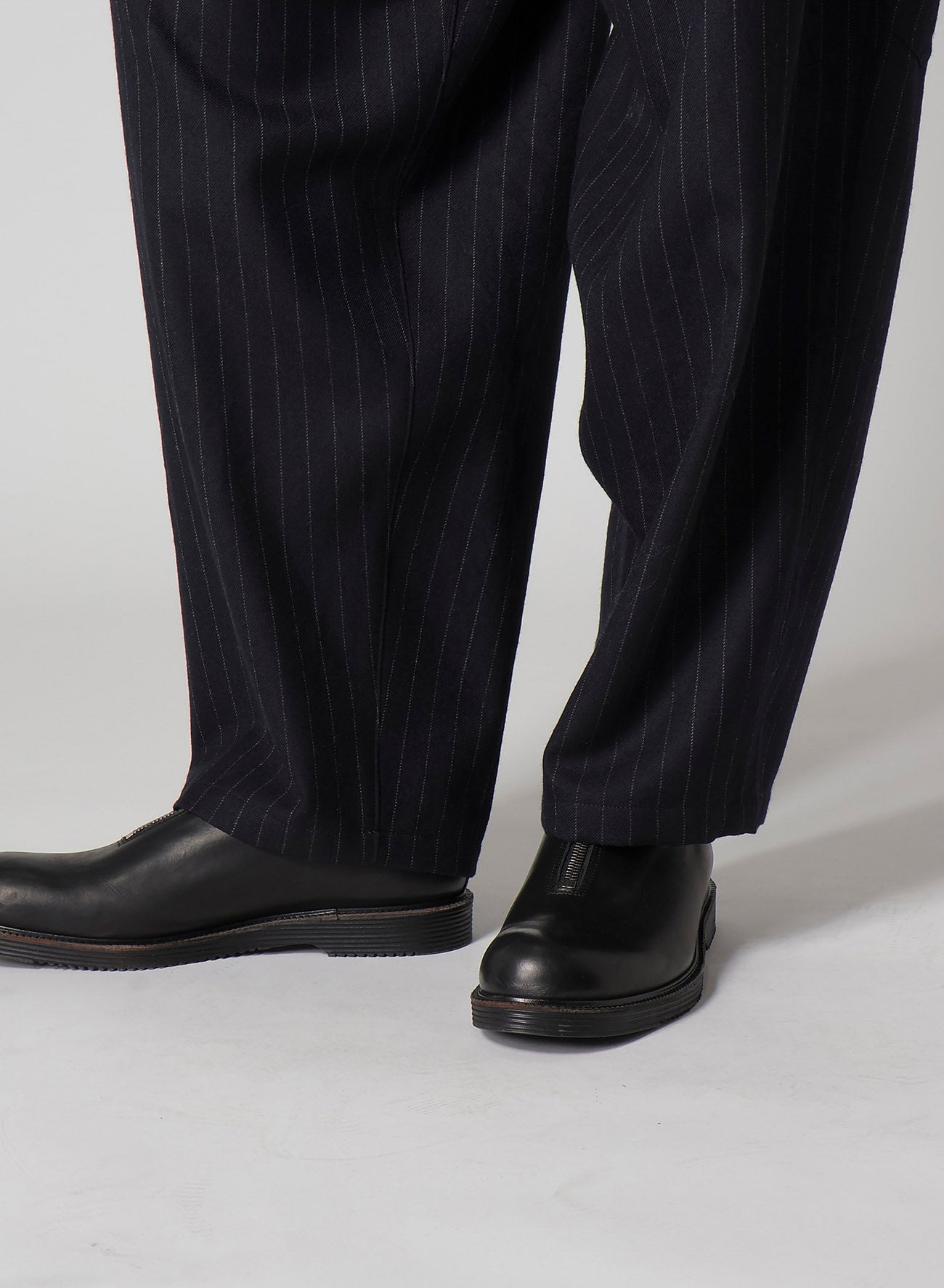 STRIPED SERGE PAINTER PANTS